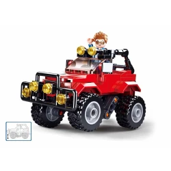 Set construcție Sluban Jeep, 135 elemente cumpăra în Chișinau. Foto 3