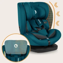 Автокресло 40-150 см (i-Size) Isofix Lionelo Bastiaan Blue Indigo, поворотное 360 купить в Кишиневе. Фото 17