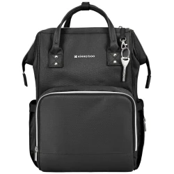 Сумка для коляски KikkaBoo Siena Black and Silver купить в Кишиневе. Фото 5