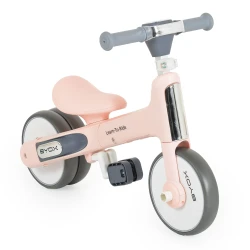 Беговел Moni 2 in 1 Learn to Ride Pink купить в Кишиневе. Фото 1
