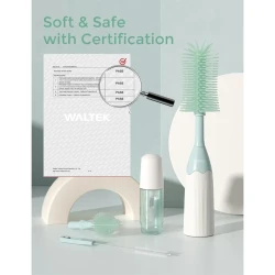 Электрическая щётка для бутылочек Momcozy Push-Press Green купить в Кишиневе. Фото 8