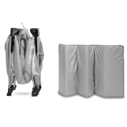 Кроватка манеж Caretero Esti Grey купить в Кишиневе. Фото 8