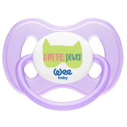 Пустышка ортодонтическая силиконовая WeeBaby Butterfly в асс. 6-18 мес. купить в Кишиневе. Фото 3