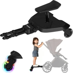 Adaptor de cărucior pentru al doilea copil Lionelo Buggy Board Black Onyx cumpăra în Chișinau. Foto 1