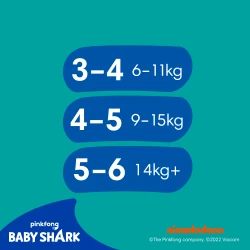 Подгузники-трусики для плавания Pampers Splashers 3-4 (6-11 кг), 12 шт. купить в Кишиневе. Фото 9