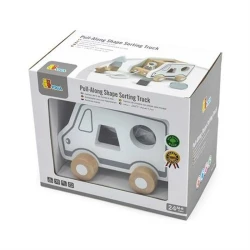 Jucărie de tras Viga Pull-Along Shape Sorting Truck White cumpăra în Chișinau. Foto 2