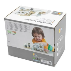 Jucărie de tras Viga Pull-Along Shape Sorting Truck White cumpăra în Chișinau. Foto 3