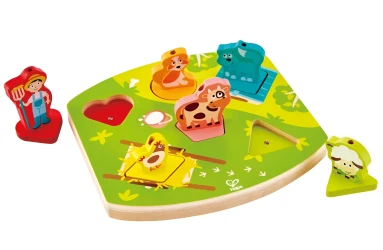 Jucărie interactivă Hape Farmyard Puzzle cumpăra în Chișinau. Foto 1