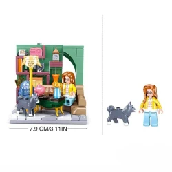 Set construcție Sluban Camera de zi, 219 elemente cumpăra în Chișinau. Foto 2