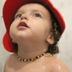 Colier din chihlimbar BabyJem Multicolor cumpăra în Chișinau. Foto 2