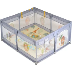 Кроватка манеж Moni GameZone 60 balls Grey купить в Кишиневе. Фото 1