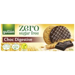 Biscuiti Gullon Digestive Choco fara zahar (12 luni+), 270 g cumpăra în Chișinau. Foto 2