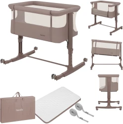 Patuc Co-sleeper 3 in 1 Lionelo Aurora Beige Taupe cumpăra în Chișinau. Foto 7