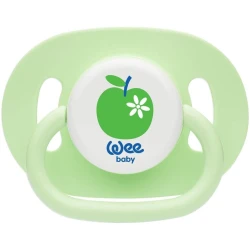 Пустышка круглая силиконовая WeeBaby Oval в асс. 0-6 мес. купить в Кишиневе. Фото 1