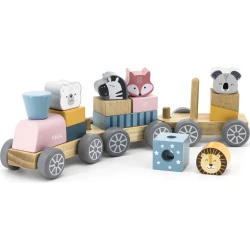 Игрушка сортер Viga Паровозик зверят купить в Кишиневе. Фото 1
