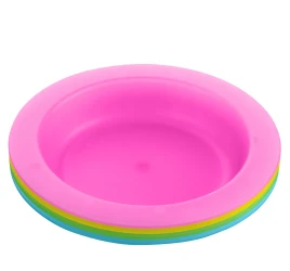 Set farfurii Kikkaboo Rainbow, 400 ml, 4 buc. cumpăra în Chișinau. Foto 1