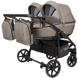 Коляска для двойни 2 в 1 Angelina Tvigo-Duo Beige купить в Кишиневе