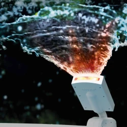 Cascadă LED multicoloră pentru piscină cu cadru metalic Intex cumpăra în Chișinau. Foto 5