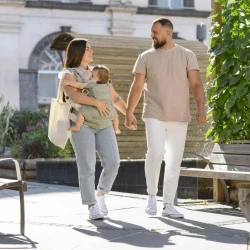 Sistem de purtare transformabil Booster Babymoov Moov & Boost Verde Salvie cumpăra în Chișinau. Foto 7