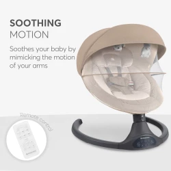 Качалка Kikkaboo Codie Beige 2025 купить в Кишиневе. Фото 5