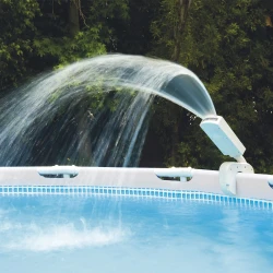 Cascadă LED multicoloră pentru piscină cu cadru metalic Intex cumpăra în Chișinau. Foto 4