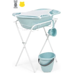 Set cadita cu suport BabyJem Turquoise, 7 piese cumpăra în Chișinau