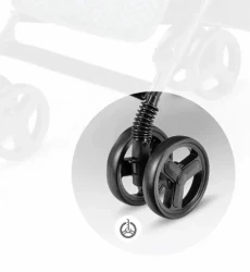 Прогулочная коляска Lionelo Elia Tropical Turquoise купить в Кишиневе. Фото 14