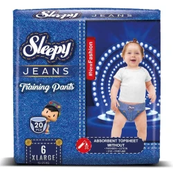 Scutece-chiloței Sleepy Jeans XLarge 6 (15-25 kg), 20 buc. cumpăra în Chișinau. Foto 1