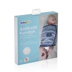Sistem de înfășat BabyJem cu pernuța anticolici cu sâmburi de cireșe Grey cumpăra în Chișinau. Foto 7