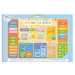 Магнитная обучающий календарь Dodo My Calendar (RO) купить в Кишиневе. Фото 3