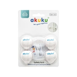 Защита для шкафов и ящиков Akuku White, 2 шт. купить в Кишиневе. Фото 4