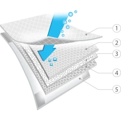 Pelinci de unică folosință BabyOno (90x60 cm), 12 buc. cumpăra în Chișinau. Foto 3