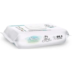 Servetele umede Sleepy Bio Natural NewBorn, 40 buc. cumpăra în Chișinau. Foto 1