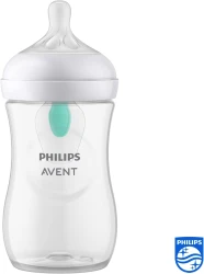 Набор бутылочек для кормления из полипропилена Philips Avent Natural Response AirFree, 260 мл, 125 мл, 2 шт. купить в Кишиневе. Фото 2