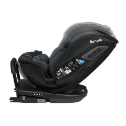 Scaun auto 40-150 cm (i-Size) Isofix Lionelo Bastiaan RWF Grey Stone, rotativ 360 cumpăra în Chișinau. Foto 3