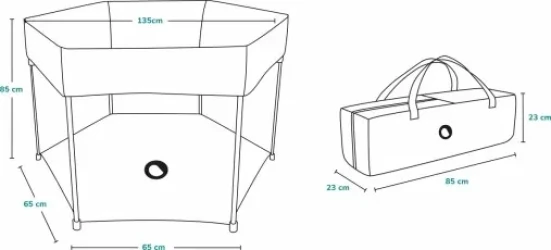 Tarc pentru copii Lionelo Roel Grey Multicolor cumpăra în Chișinau. Foto 11