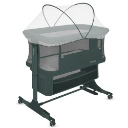 Patuc Co-sleeper 3 in 1 Lionelo Jodie Green Graphite cumpăra în Chișinau. Foto 1
