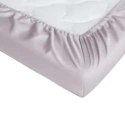 Простыня на резинке Perina Sateen Premium Серый, 160x80 см купить в Кишиневе. Фото 5