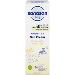 Солнцезащитный крем для лица Sanosan SPF50+, 30 мл купить в Кишиневе. Фото 2
