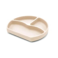 Farfurie 3-compartimente cu ventuza BabyJem Ecru cumpăra în Chișinau