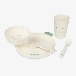 Set de masă cu 5 piese Kikkaboo Bear with Me Mint cumpăra în Chișinau. Foto 4