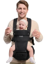 Кенгуру Momcozy 2 в 1 Black купить в Кишиневе. Фото 1