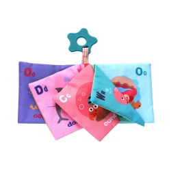 Carte educationala Kikkaboo Cloth book with teether Sea world cumpăra în Chișinau. Foto 2