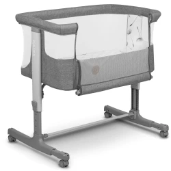 Pătuc Co-sleeper 3 in 1 Lionelo Aurora Grey Concrete cumpăra în Chișinau. Foto 2