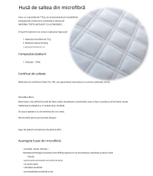 Матрас детский Eucalyptus Latex Cocos 120x60x11 см купить в Кишиневе. Фото 2