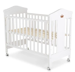 Детская кроватка Moni Wing White купить в Кишиневе. Фото 1