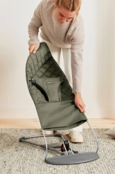 Балансир BabyBjorn Bliss Dark Green, Хлопок купить в Кишиневе. Фото 6