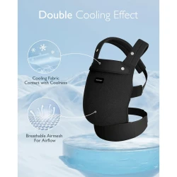 Кенгуру Momcozy PureHug Air Mesh Black купить в Кишиневе. Фото 6