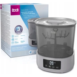 Sterilizator si uscator de biberoane 2 in 1 Lovi Grey cumpăra în Chișinau. Foto 4