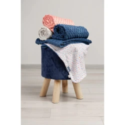 Одеяло Caretero Light Minky Hedgehogs Grey, 75x100 см купить в Кишиневе. Фото 4